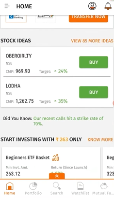 motitlal oswal choose a stock