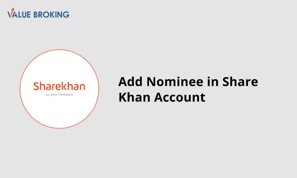add nominee in sharekhan account
