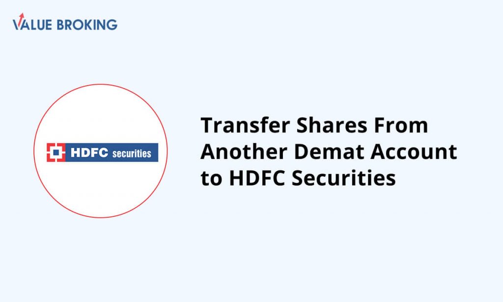 transfer shares hdfc securities