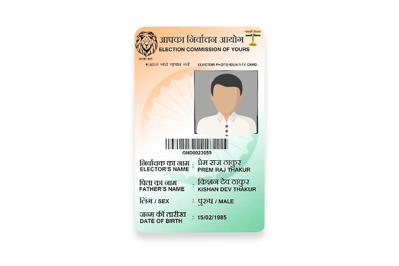 groww documents voter id card