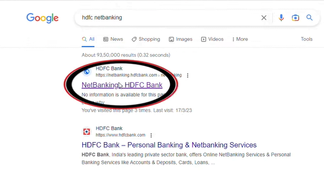hdfc securities rights issue netbanking