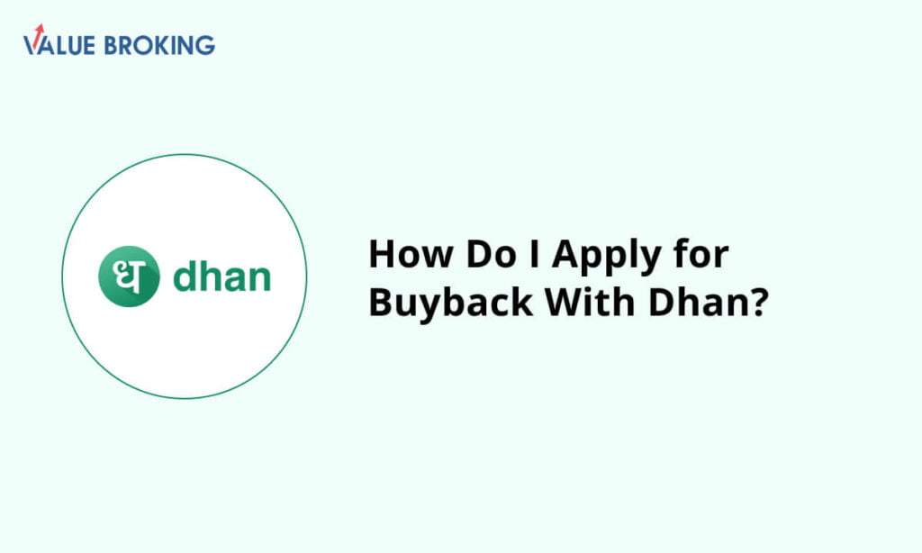 apply for buyback with dhan